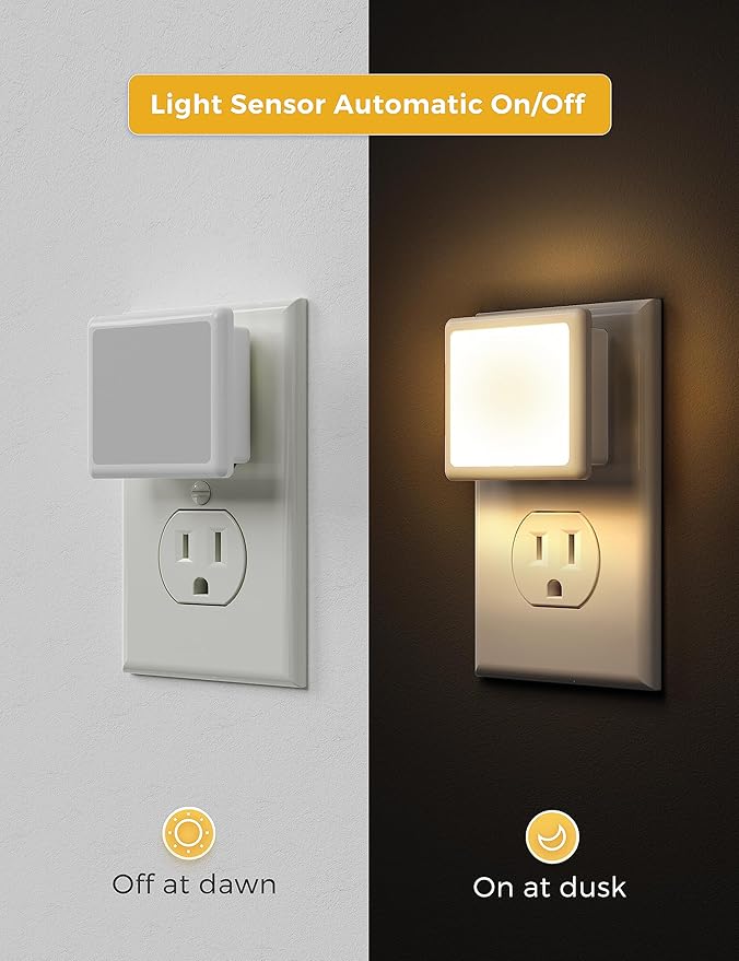 LumiSense™ Dusk-to-Dawn Night Light