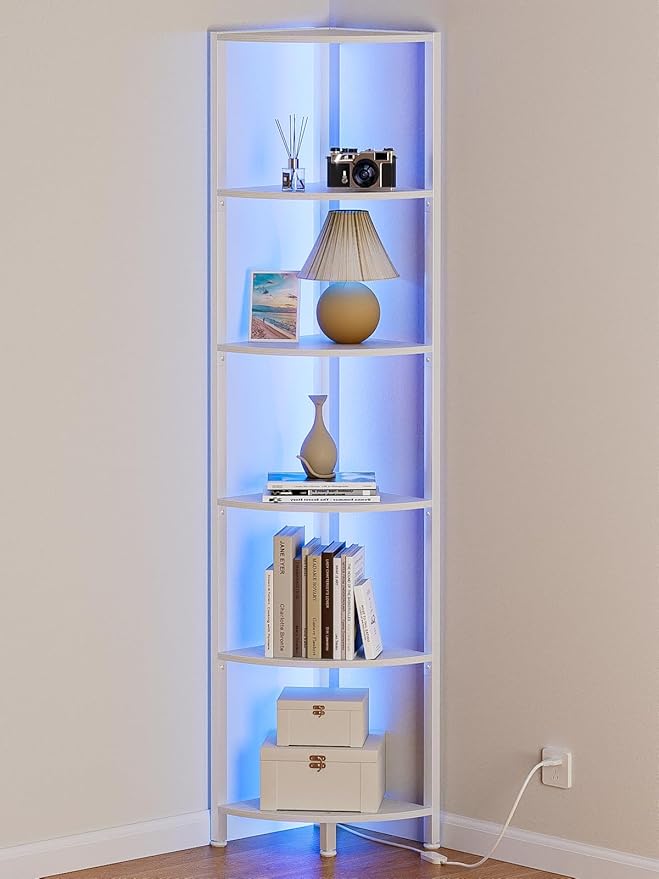 LumiCorner™ LED Corner Shelf